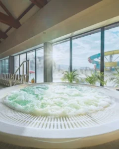Jacuzzi w Termach Szaflary